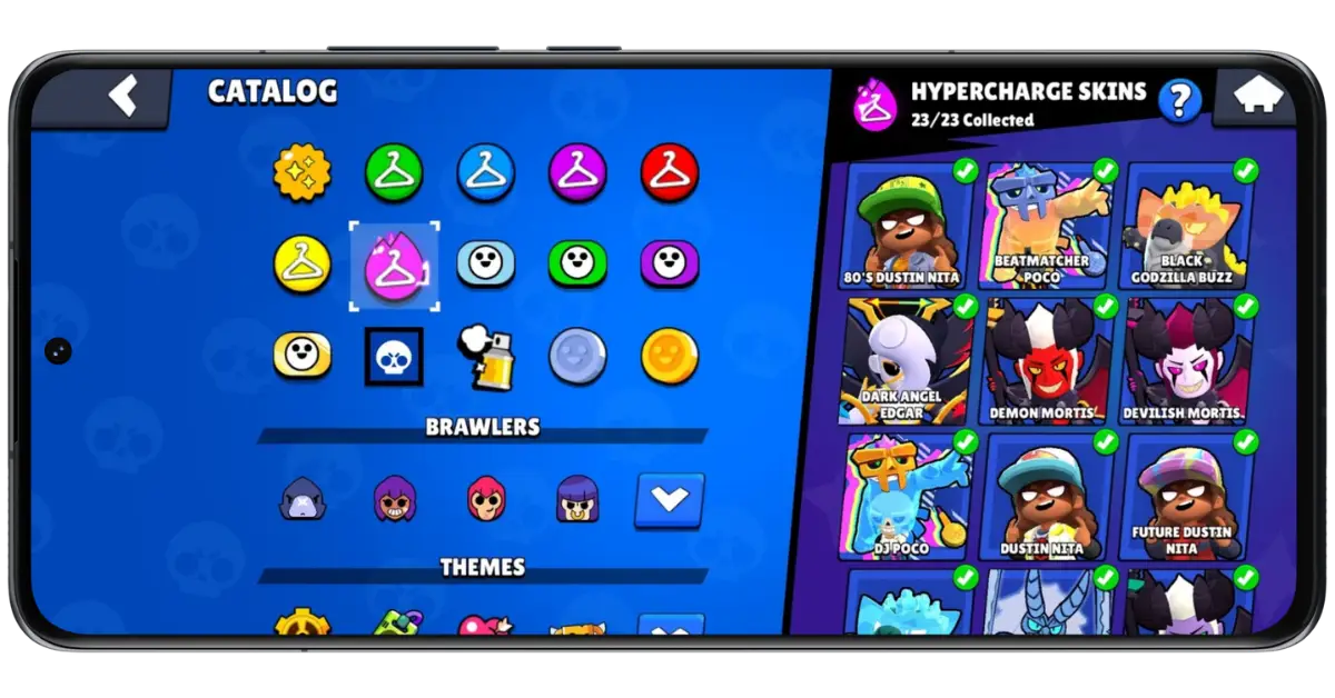 Unlocked Gadgets, Gears, Star Powers, Hypercharges & Buffies in Nulls Brawl