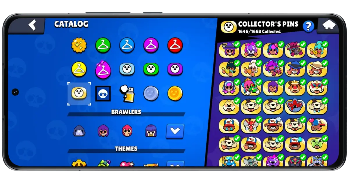 Unlocked Pins, Sprays & Skins in Nulls Brawl
